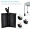 Best Choice Products 8x8ft Easy Setup Pop Up Canopy w/ 1-Button Setup, Wheeled Case, 4 Weight Bags